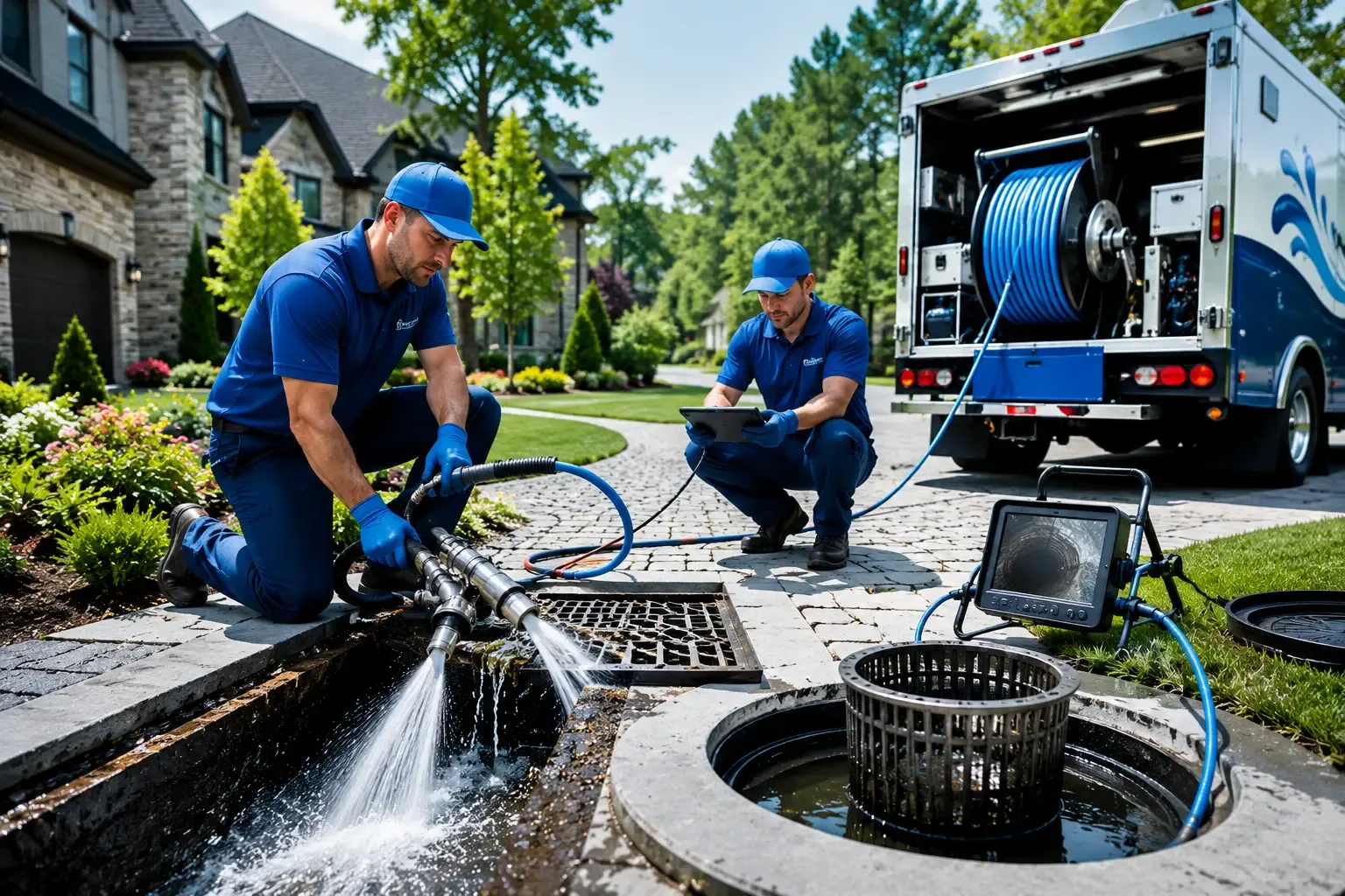 Local outdoor drain cleaning professionals in Morton, PA