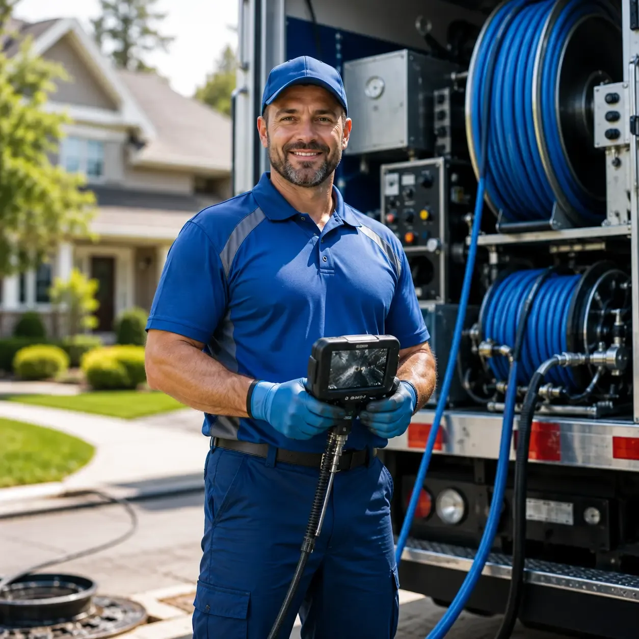 Local outdoor drain cleaning specialists in Morton, PA